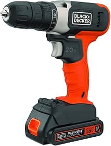 Parafusadeira Furadeira Sem Fio The Black Tools Bateria 20v